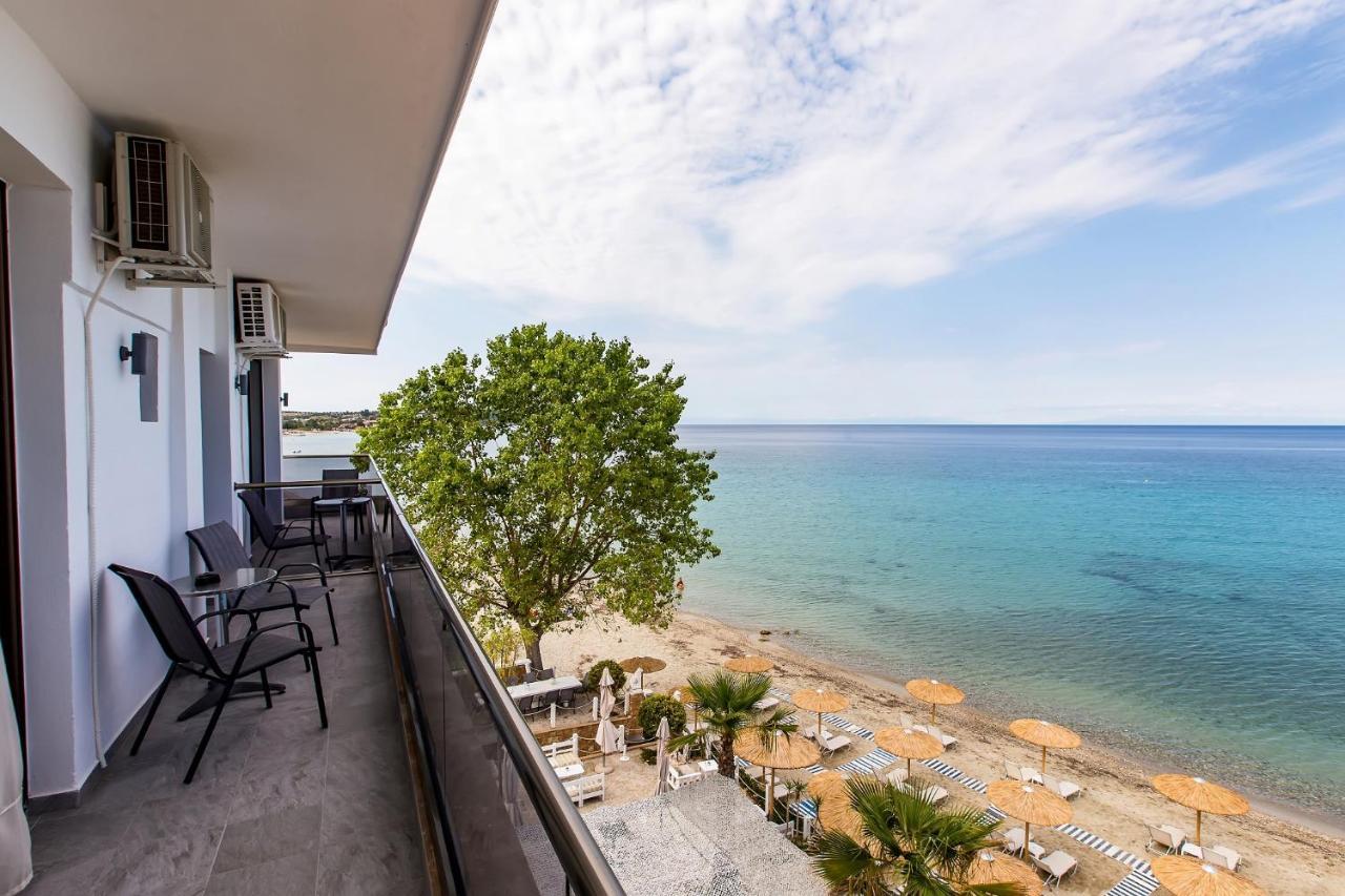 Halkidiki Greek Pride Seafront Hotel Skála Foúrkas Exteriör bild