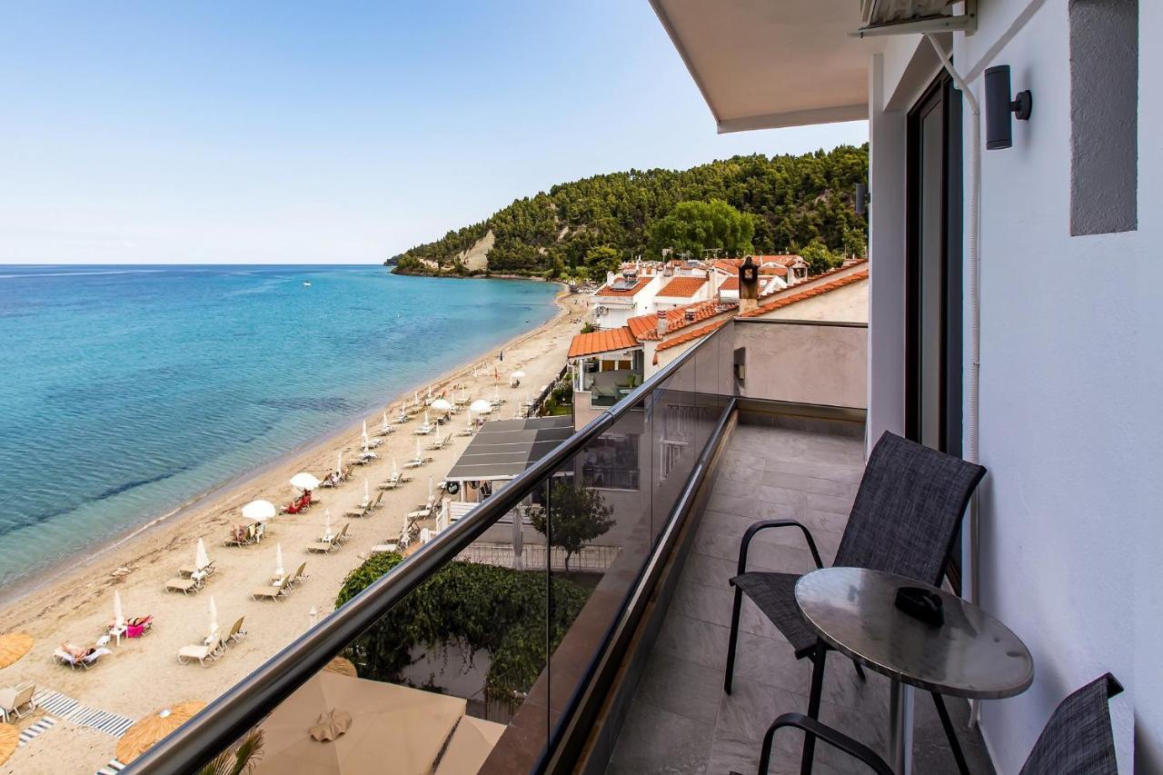 Halkidiki Greek Pride Seafront Hotel Skála Foúrkas Exteriör bild