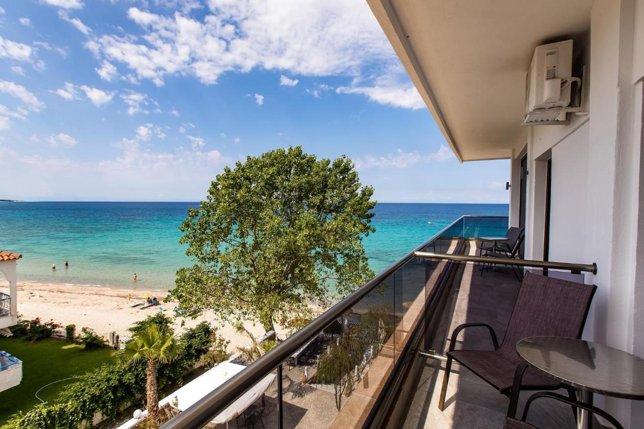 Halkidiki Greek Pride Seafront Hotel Skála Foúrkas Exteriör bild