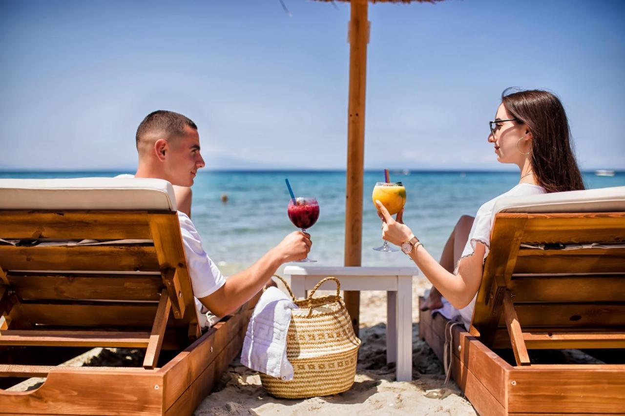 Halkidiki Greek Pride Seafront Hotel Skála Foúrkas Exteriör bild