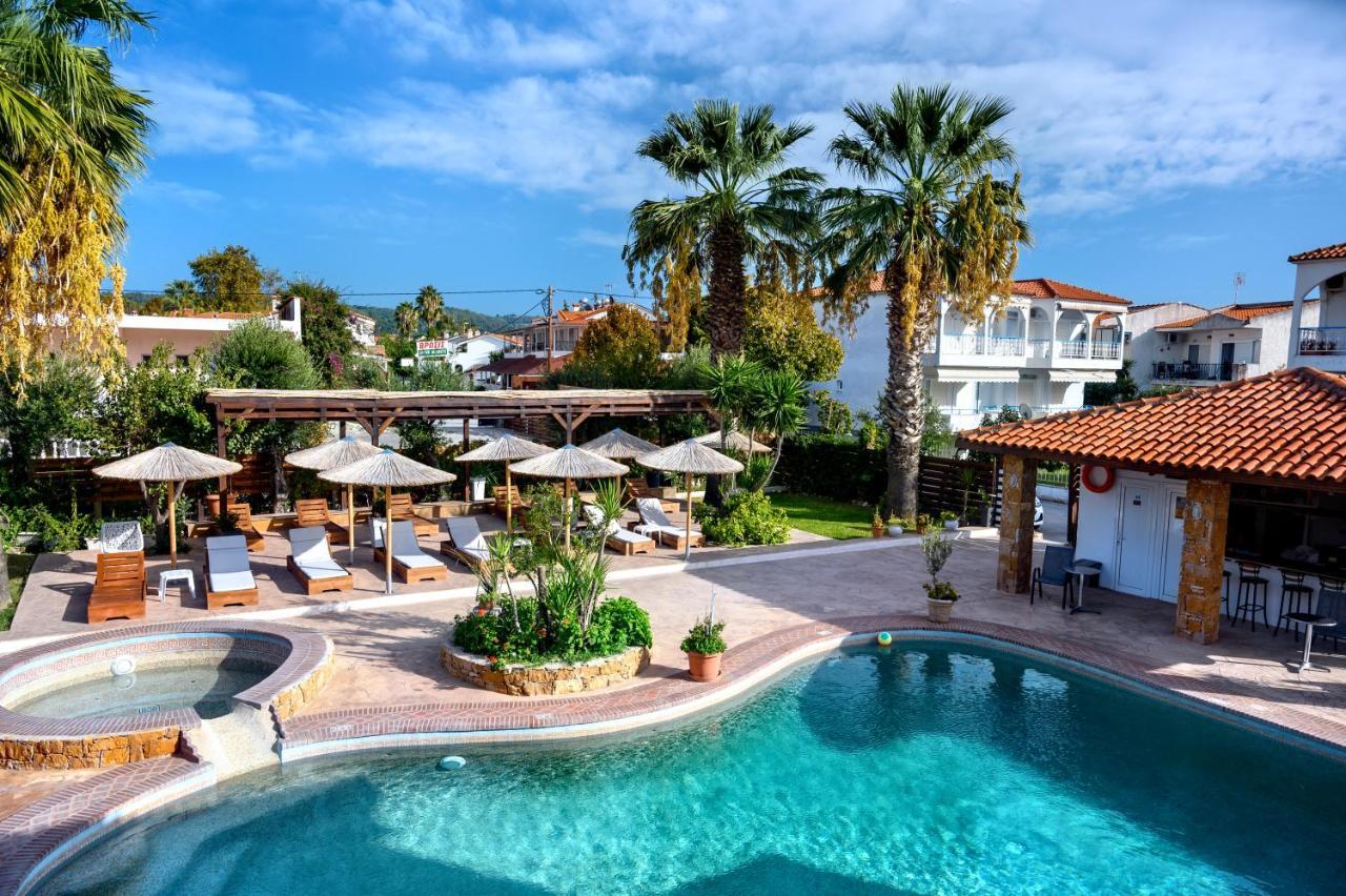 Halkidiki Greek Pride Seafront Hotel Skála Foúrkas Exteriör bild
